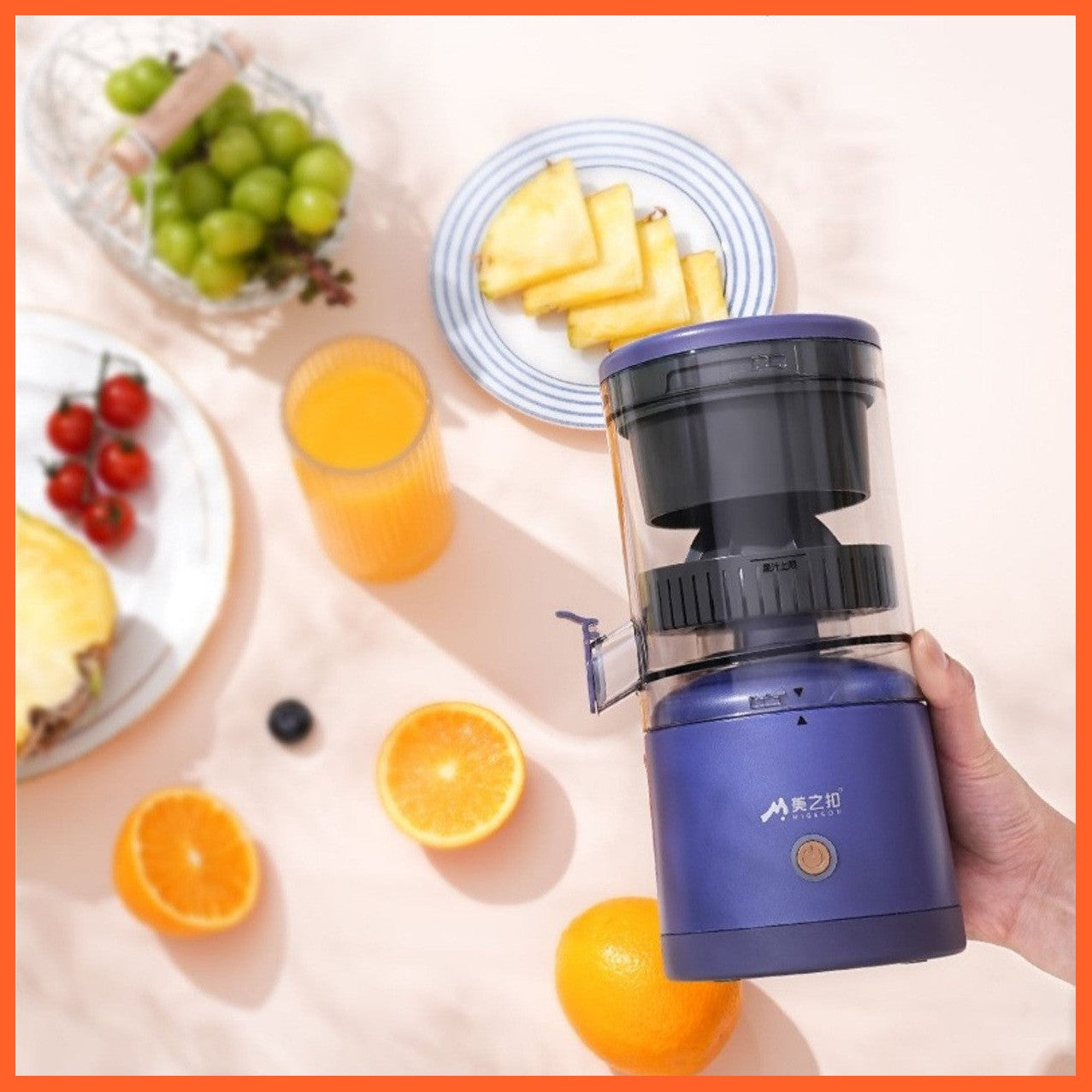 Portable Usb Mini Electric Juicer Mixer Extractors Rechargeable Blender Fruit Fresh Juice Lemon Maker Cup Household Machine