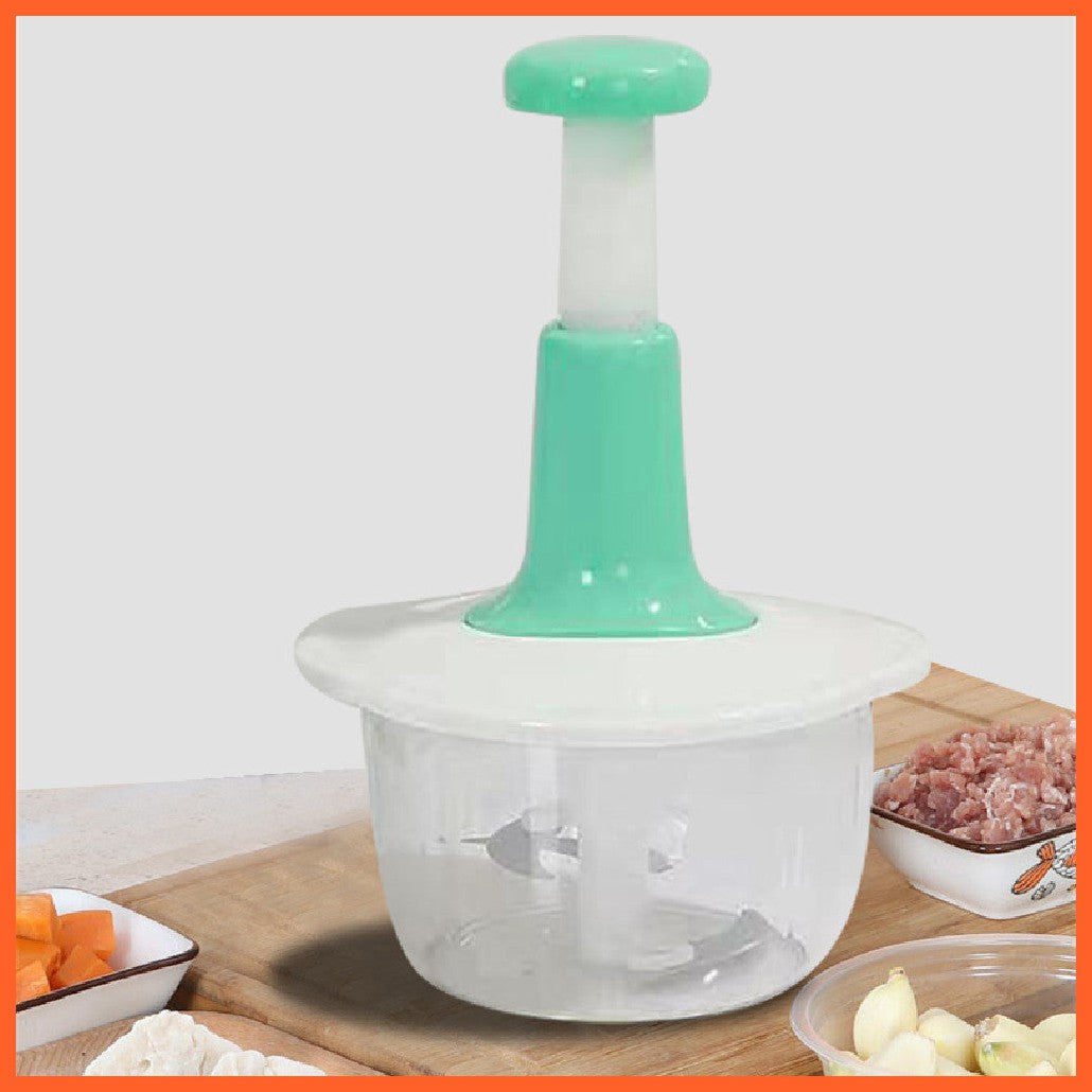 Press Manual Chopper Minced Meat Stuff-Stirring Machine