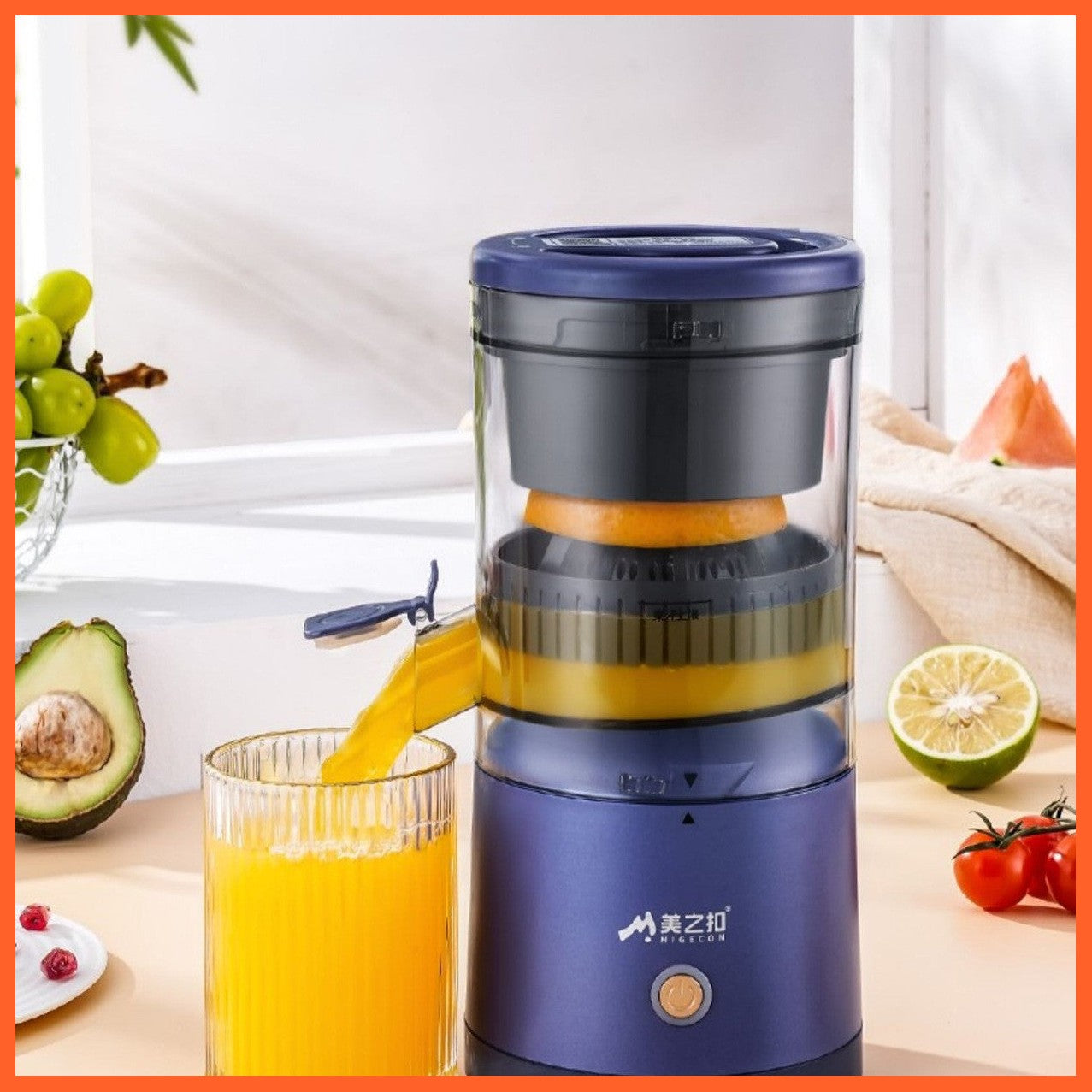 Portable Usb Mini Electric Juicer Mixer Extractors Rechargeable Blender Fruit Fresh Juice Lemon Maker Cup Household Machine