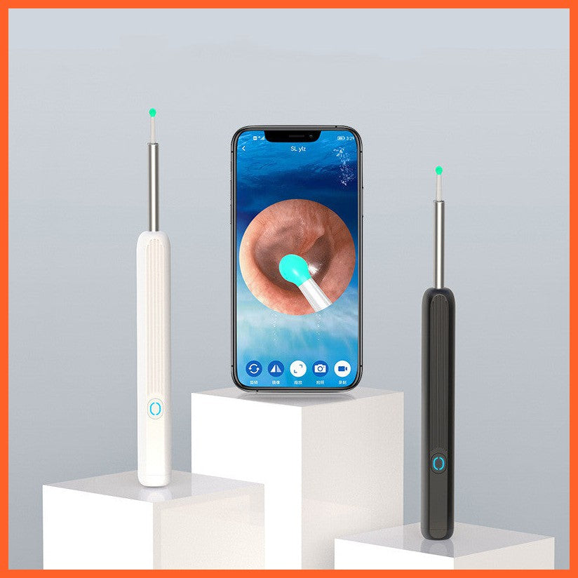 Ne3 Ear Cleaner Otoscope Ear Wax Removal Tool With Camera Led Light Wireless Ear Endoscope Ear Cleaning Kit For I-Phone