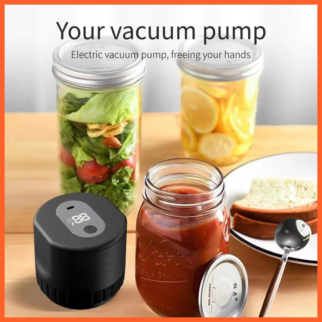 Small Food Preservation Automatic Vacuum Sealing Machine Kitchen Gadgets