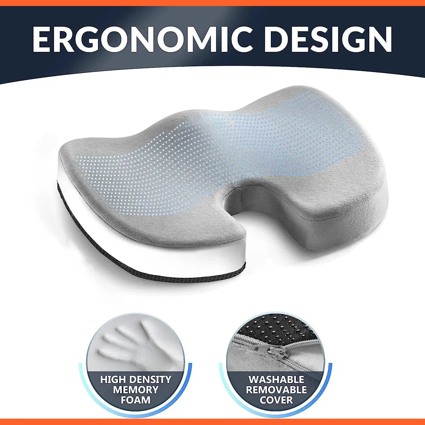 Non-Slip Gel Cushion Memory Foam