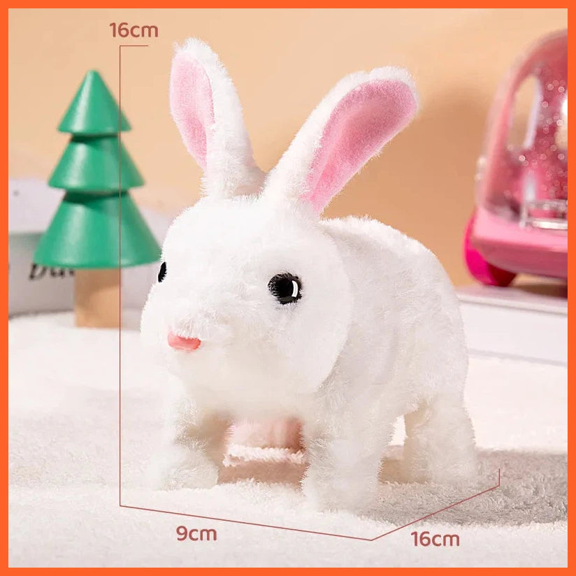 Children Plush Cute Rabbit Kids Electronic Pet With Sound | Walking Moving Pet Toys