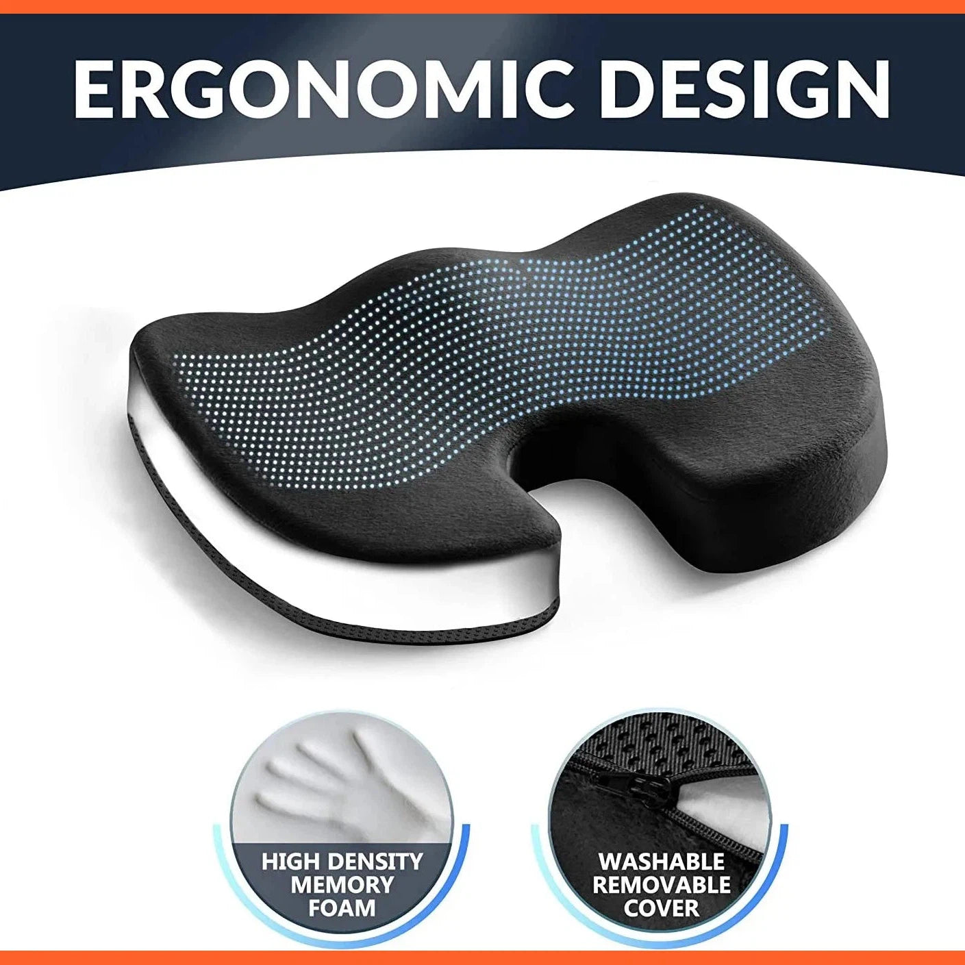 Non-Slip Gel Cushion Memory Foam