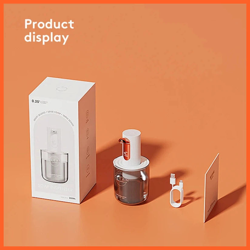 Rechargeable Smart Infrared Sensor Touchless Automatic Foam Soap Dispenser