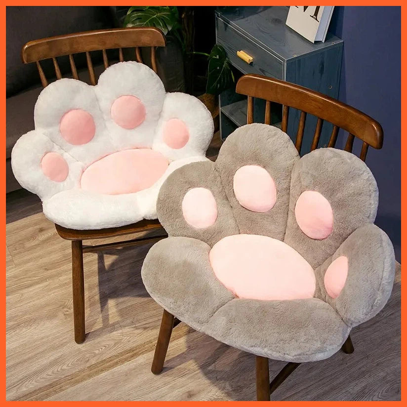 Cute Soft Stuffed 70*60Cm Cat Paw Plush Toys | Floor Cushion Chair Sofa