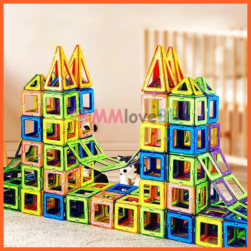 Magnets Toys For Kids | Big Size Plus Magnetic Blocks For Children | Constructor Set Toys For Boys