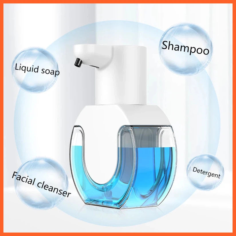 Touchless Automatic Foam Soap Dispensers  | Usb Charging Bathroom Smart Washing Hand Machine