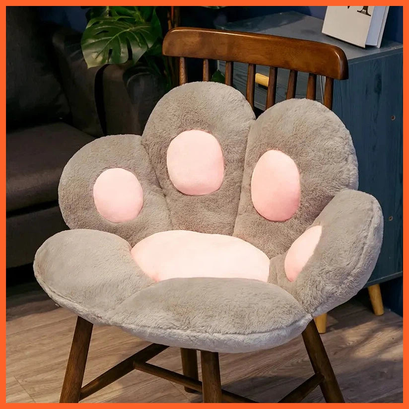 Cute Soft Stuffed 70*60Cm Cat Paw Plush Toys | Floor Cushion Chair Sofa