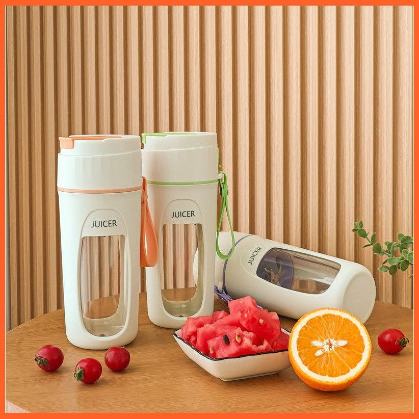 Portable Blender Electric Usb Charging Outdoor Automatic Juicer Cup Juice Maker Kitchen Supplies