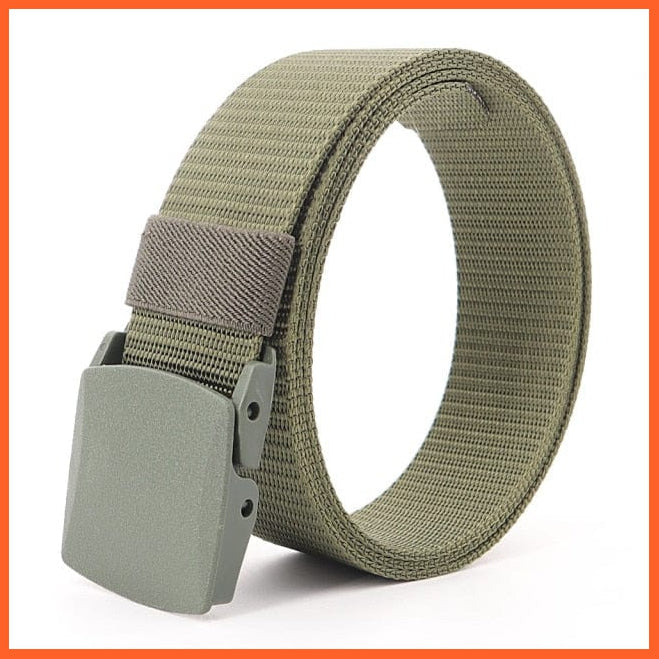Nylon Strap Military Tactical Waist Belt With Plastic Buckle | whatagift.com.au.