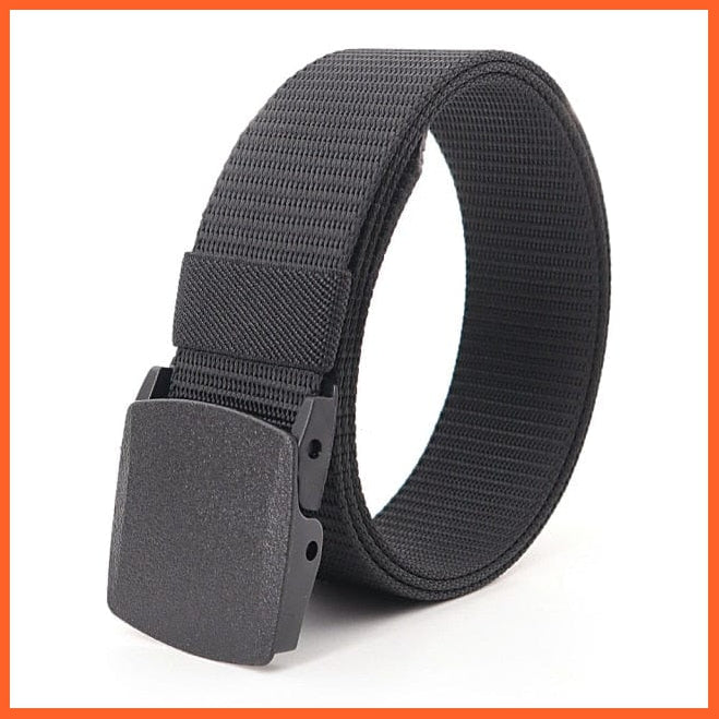 Nylon Strap Military Tactical Waist Belt With Plastic Buckle | whatagift.com.au.