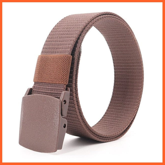 Nylon Strap Military Tactical Waist Belt With Plastic Buckle | whatagift.com.au.