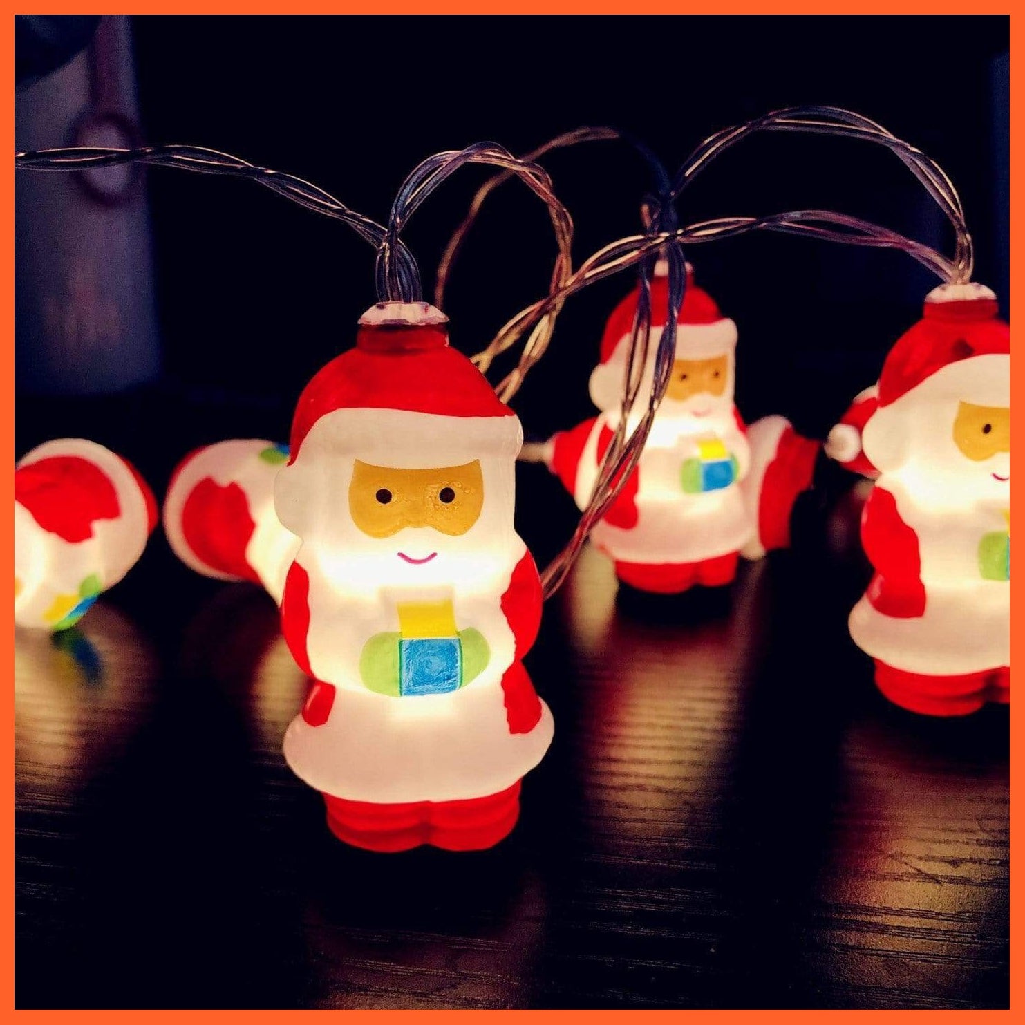 Christmas Decoration Led Lights For Tree | Santa Claus String Lights | whatagift.com.au.