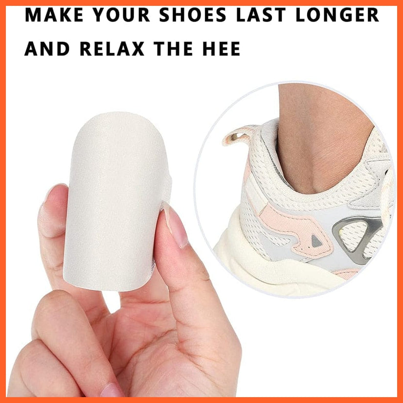 whatagift.com.au Insoles Heel Repair Subsidy Sticky Shoes Hole In Cobbler Sticker Back Sneaker Lined With Anti-Wear After Heels Stick Foot Care