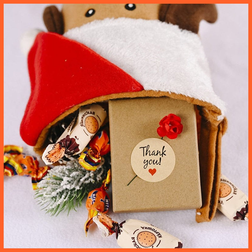 whatagift.com.au Navidad Christmas Stocking Santa Sacks Gift Christmas Decorations for Home Candy Bag Hanging Xmas Tree Ornament New Year 2023