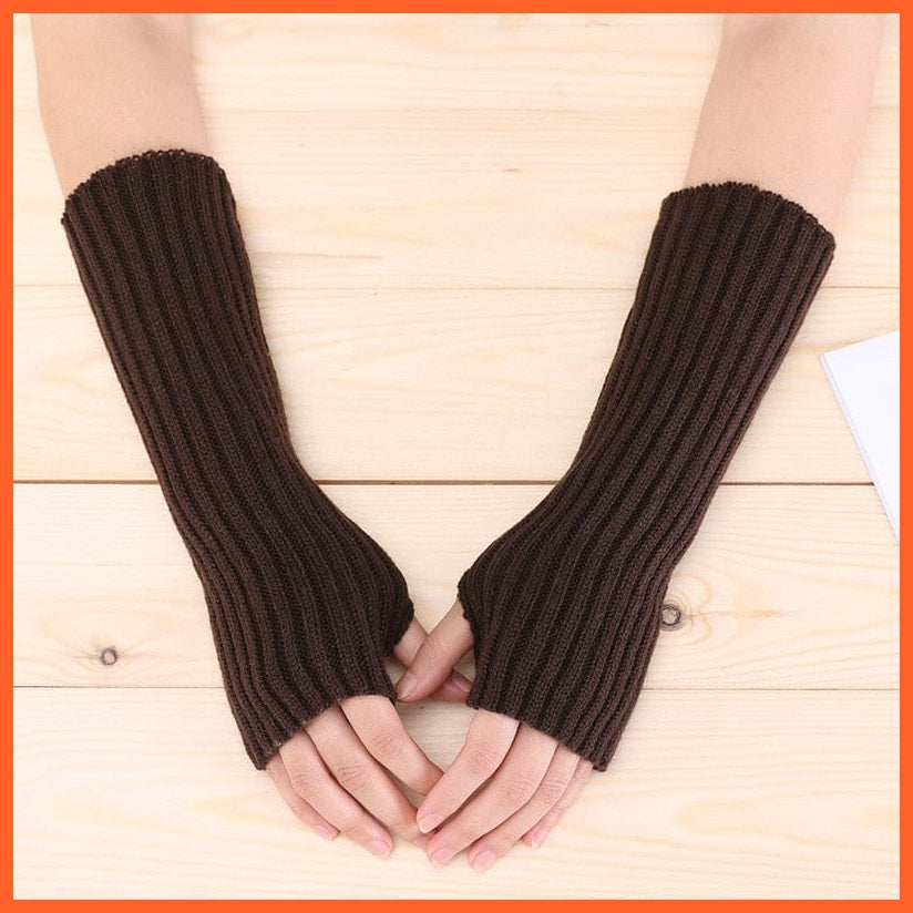 SHIYAO Anime My Hero Academia Theme Black Unisex Cotton Knit Wrist Fingerless  Gloves Cosplay Mitten Gift  Walmartcom