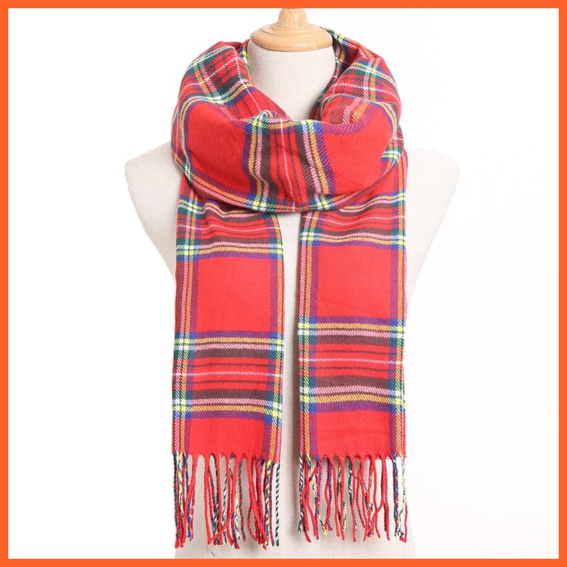 whatagift.com.au Women's Scarf 21 / China / 190CM X 35CM Winter Scarf Women Luxury Warm Scarves | Fashion Casual Cashmere Scarfs