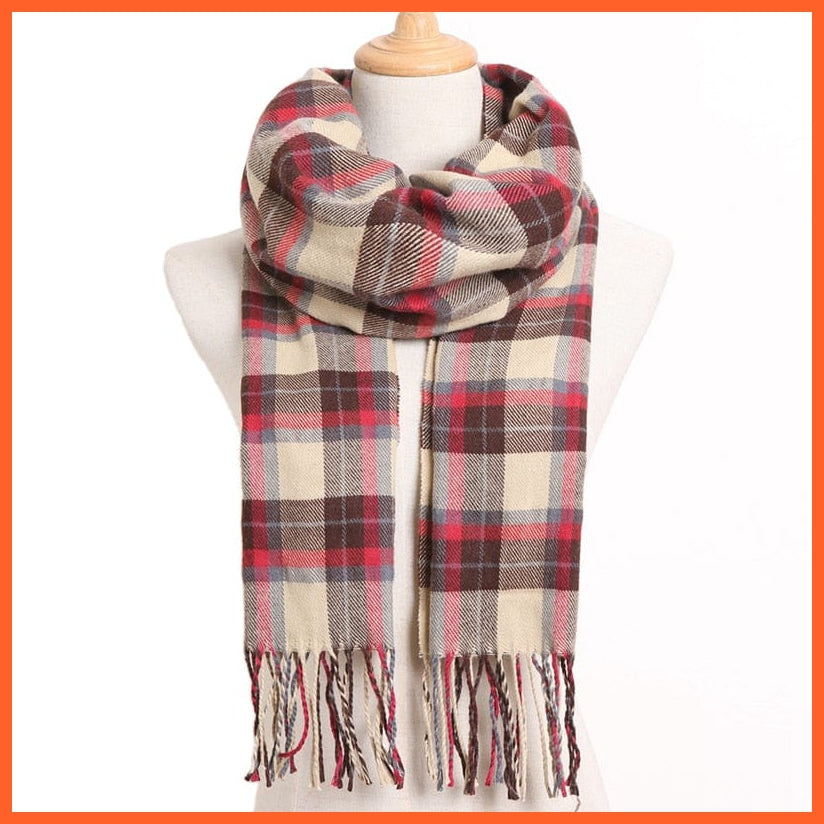 whatagift.com.au Women's Scarf 22 / China / 190CM X 35CM Winter Scarf Women Luxury Warm Scarves | Fashion Casual Cashmere Scarfs