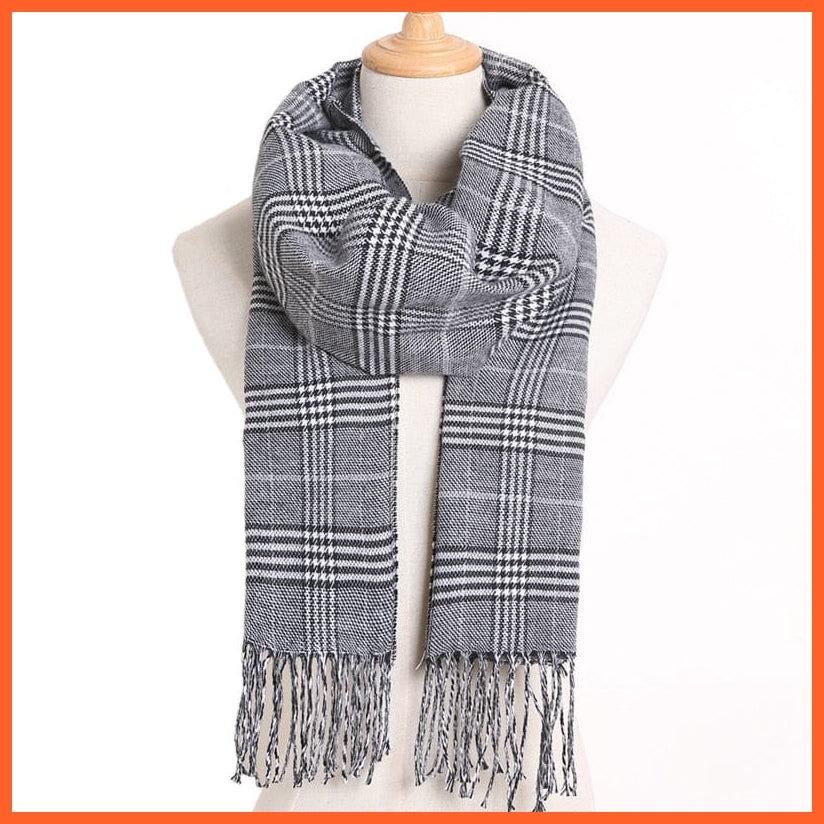 whatagift.com.au Women's Scarf 33 / China / 190CM X 35CM Winter Scarf Women Luxury Warm Scarves | Fashion Casual Cashmere Scarfs